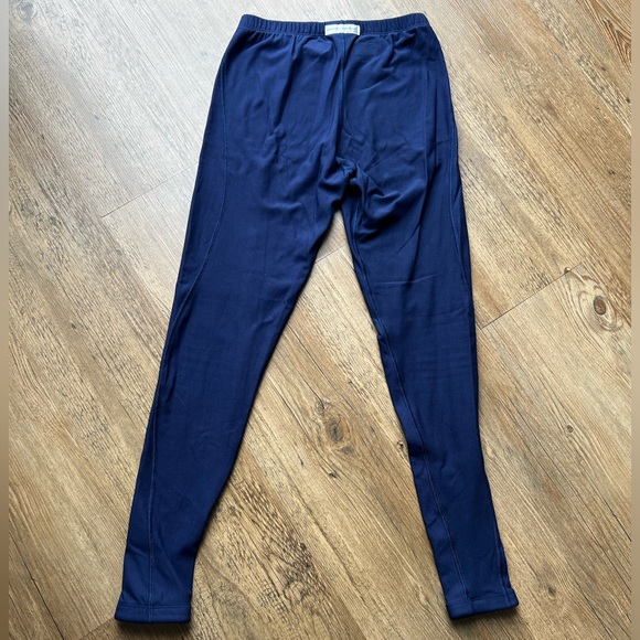 Under Armour Navy Compression Tights Size Medium. Coldgear - Picture 3 of 4